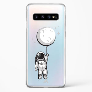 Moon Balloon Crystal Clear Transparent Case-(Samsung)