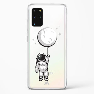 Moon Balloon Crystal Clear Transparent Case-(Samsung)