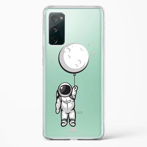 Moon Balloon Crystal Clear Transparent Case-(Samsung)