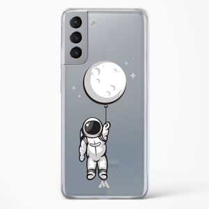 Moon Balloon Crystal Clear Transparent Case-(Samsung)