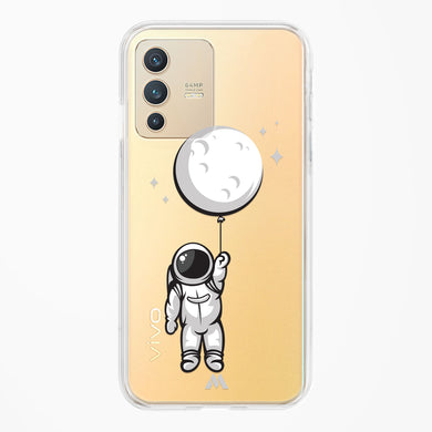 Moon Balloon Crystal Clear Transparent Case-(Vivo)
