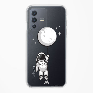 Moon Balloon Crystal Clear Transparent Case-(Vivo)
