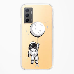 Moon Balloon Crystal Clear Transparent Case-(Vivo)