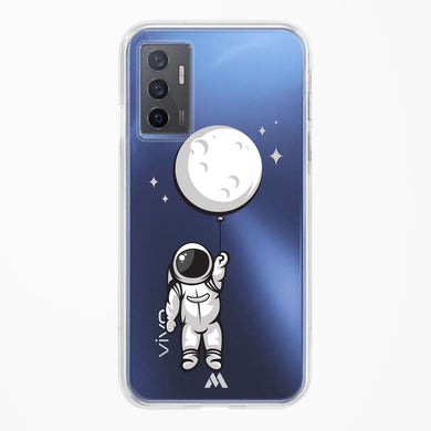 Moon Balloon Crystal Clear Transparent Case-(Vivo)