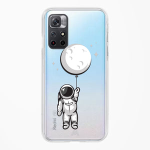 Moon Balloon Crystal Clear Transparent Case-(Xiaomi)