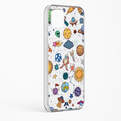 Space Frenzy Crystal Clear Transparent Case-(Samsung)