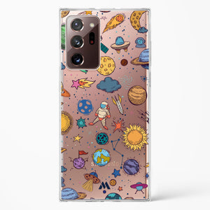 Space Frenzy Crystal Clear Transparent Case-(Samsung)