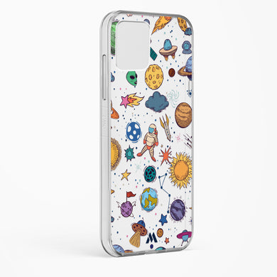 Space Frenzy Crystal Clear Transparent Case-(Samsung)