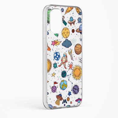 Space Frenzy Crystal Clear Transparent Case-(Samsung)