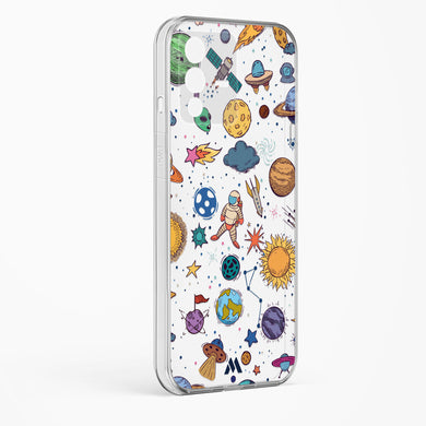 Space Frenzy Crystal Clear Transparent Case-(Vivo)