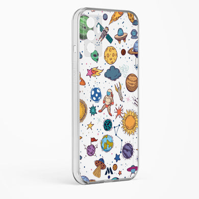 Space Frenzy Crystal Clear Transparent Case-(Vivo)