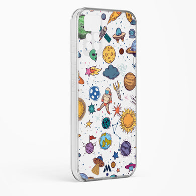 Space Frenzy Crystal Clear Transparent Case-(Xiaomi)