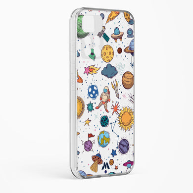 Space Frenzy Crystal Clear Transparent Case-(Xiaomi)