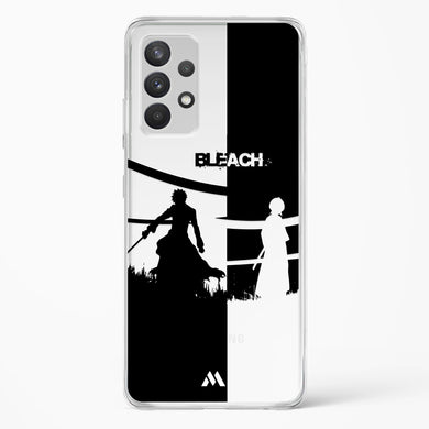 Bleach Rukia and Ichigo Sword Slash Crystal Clear Transparent Case (Samsung)