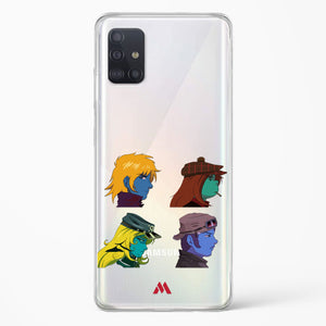 Gorillaz Daft Punk Interstellar555 Crossover Crystal Clear Transparent Case-(Samsung)