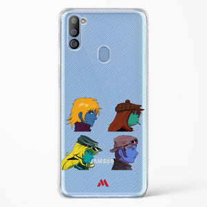 Gorillaz Daft Punk Interstellar555 Crossover Crystal Clear Transparent Case-(Samsung)