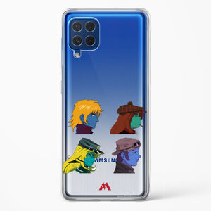 Gorillaz Daft Punk Interstellar555 Crossover Crystal Clear Transparent Case-(Samsung)