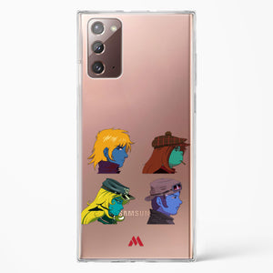 Gorillaz Daft Punk Interstellar555 Crossover Crystal Clear Transparent Case-(Samsung)