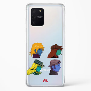 Gorillaz Daft Punk Interstellar555 Crossover Crystal Clear Transparent Case-(Samsung)
