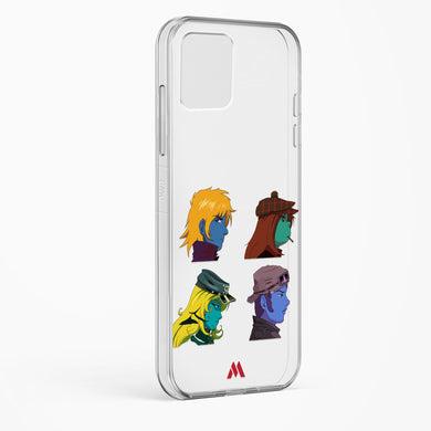 Gorillaz Daft Punk Interstellar555 Crossover Crystal Clear Transparent Case-(Samsung)