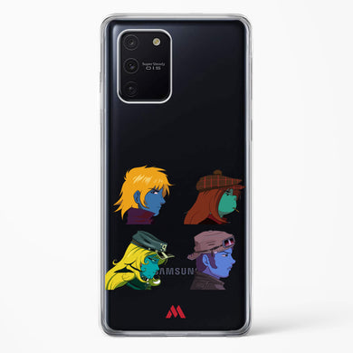Gorillaz Daft Punk Interstellar555 Crossover Crystal Clear Transparent Case-(Samsung)