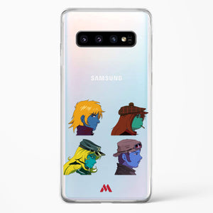 Gorillaz Daft Punk Interstellar555 Crossover Crystal Clear Transparent Case-(Samsung)