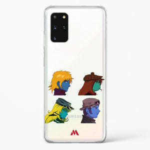 Gorillaz Daft Punk Interstellar555 Crossover Crystal Clear Transparent Case-(Samsung)