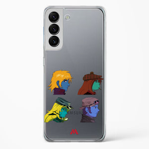 Gorillaz Daft Punk Interstellar555 Crossover Crystal Clear Transparent Case-(Samsung)