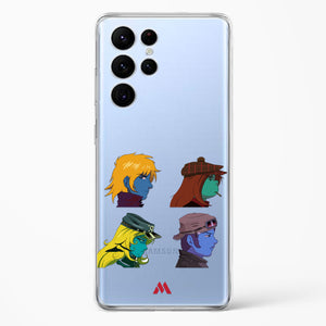 Gorillaz Daft Punk Interstellar555 Crossover Crystal Clear Transparent Case-(Samsung)