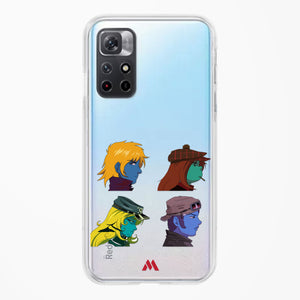 Gorillaz Daft Punk Interstellar555 Crossover Crystal Clear Transparent Case-(Xiaomi)