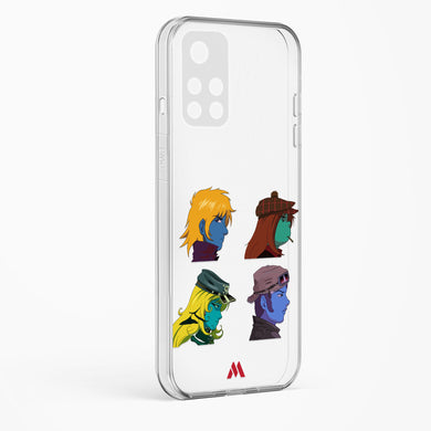 Gorillaz Daft Punk Interstellar555 Crossover Crystal Clear Transparent Case-(Xiaomi)