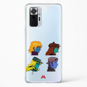 Gorillaz Daft Punk Interstellar555 Crossover Crystal Clear Transparent Case-(Xiaomi)