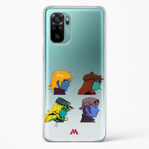 Gorillaz Daft Punk Interstellar555 Crossover Crystal Clear Transparent Case-(Xiaomi)