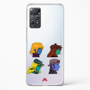 Gorillaz Daft Punk Interstellar555 Crossover Crystal Clear Transparent Case-(Xiaomi)