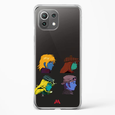 Gorillaz Daft Punk Interstellar555 Crossover Crystal Clear Transparent Case-(Xiaomi)