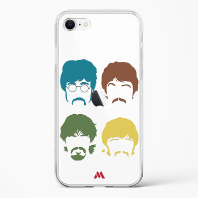 The Beatles Mashup Crystal Clear Transparent Case (Apple)