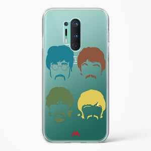 The Beatles Mashup Crystal Clear Transparent Case-(OnePlus)