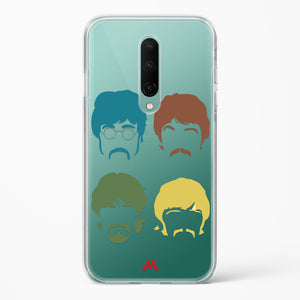 The Beatles Mashup Crystal Clear Transparent Case-(OnePlus)