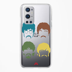 The Beatles Mashup Crystal Clear Transparent Case (OnePlus)