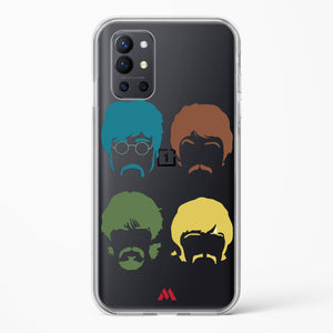 The Beatles Mashup Crystal Clear Transparent Case-(OnePlus)