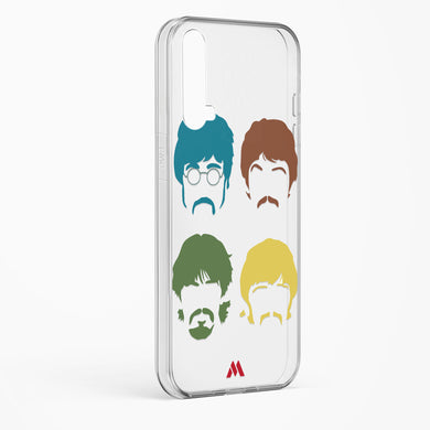 The Beatles Mashup Crystal Clear Transparent Case (OnePlus)