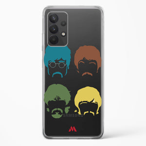 The Beatles Mashup Crystal Clear Transparent Case-(Samsung)