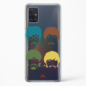 The Beatles Mashup Crystal Clear Transparent Case-(Samsung)