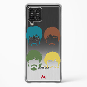 The Beatles Mashup Crystal Clear Transparent Case-(Samsung)
