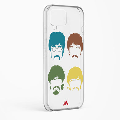 The Beatles Mashup Crystal Clear Transparent Case-(Samsung)