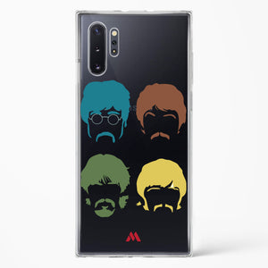 The Beatles Mashup Crystal Clear Transparent Case-(Samsung)