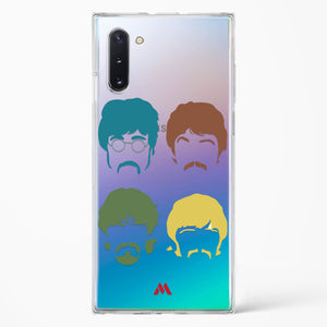 The Beatles Mashup Crystal Clear Transparent Case-(Samsung)