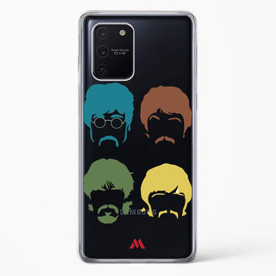 The Beatles Mashup Crystal Clear Transparent Case-(Samsung)