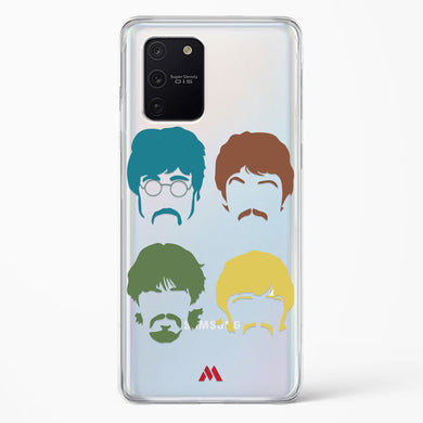 The Beatles Mashup Crystal Clear Transparent Case-(Samsung)