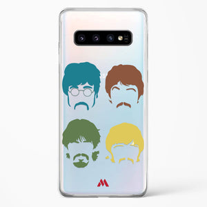 The Beatles Mashup Crystal Clear Transparent Case-(Samsung)